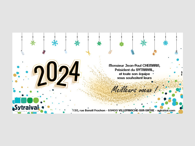Le SYTRAIVAL vous souhaite une bonne année 2024 !