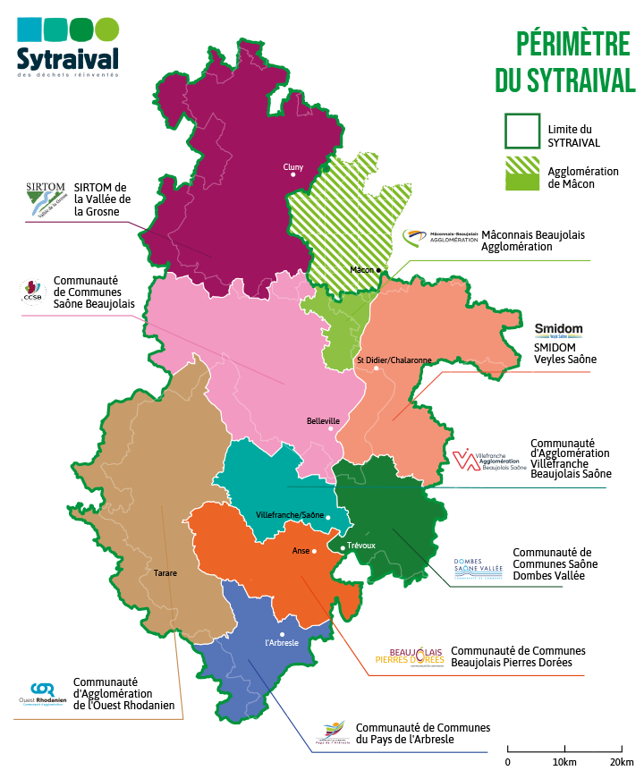 Carte des Collectivités Adhérentes