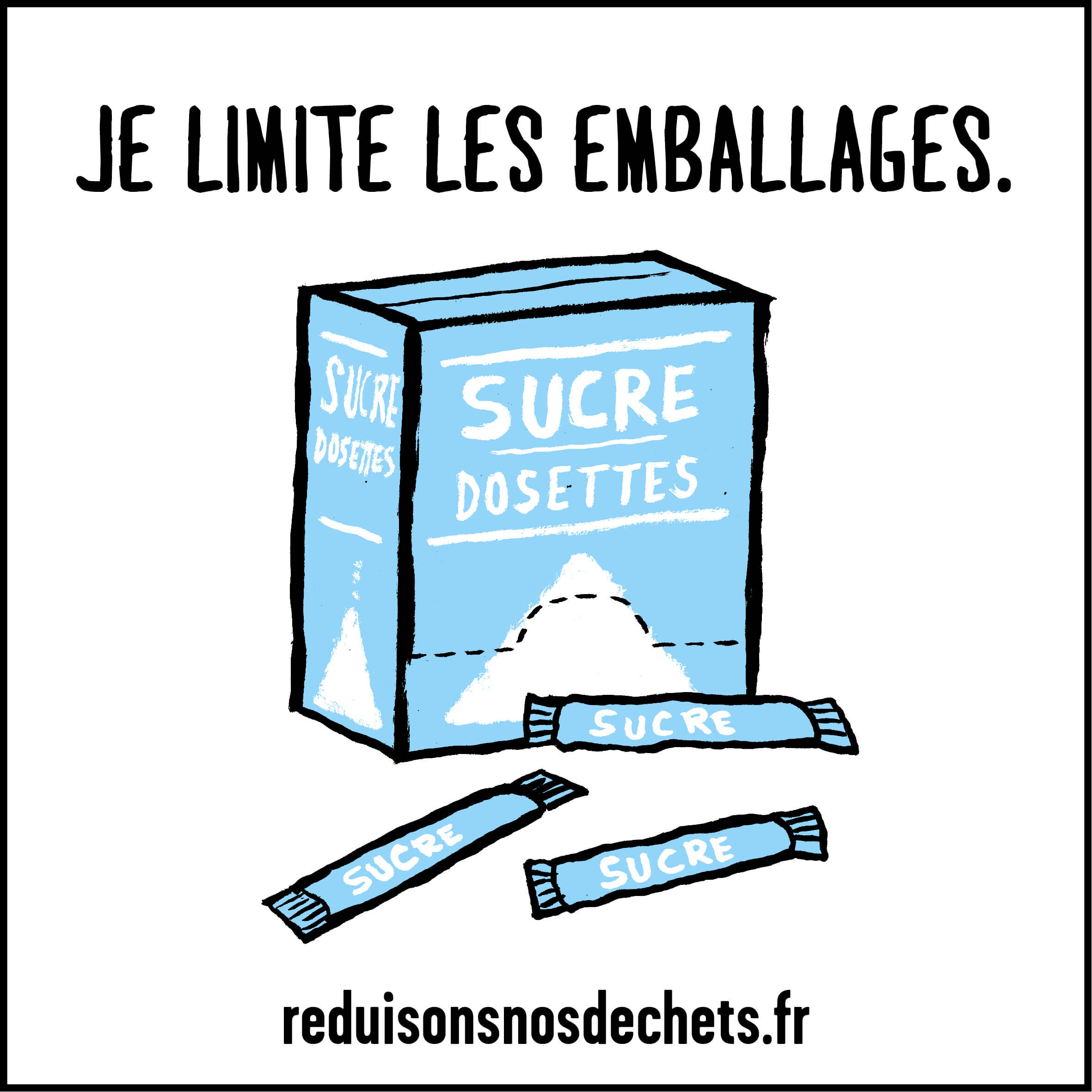 Je limite les emballages