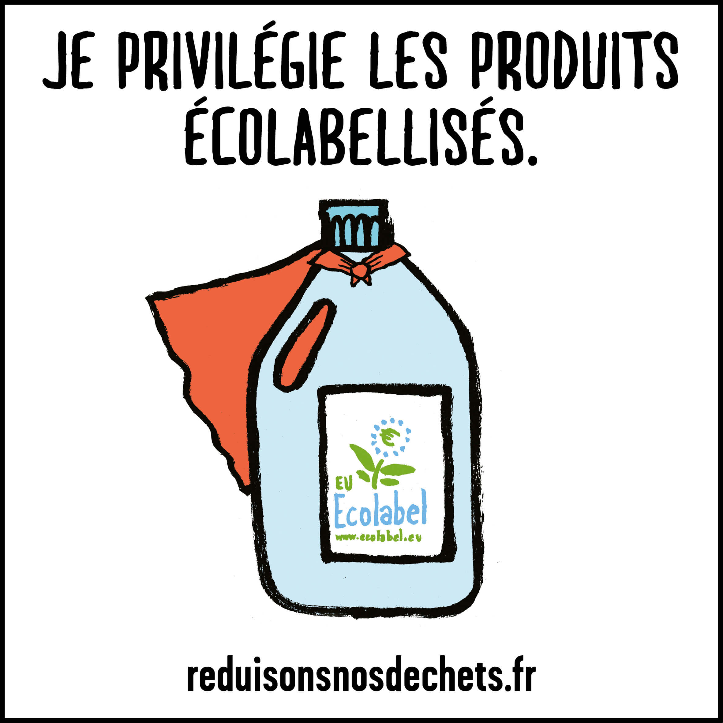 Je privilégie les produits écolabellisés