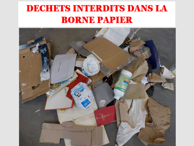 Le tri du papier