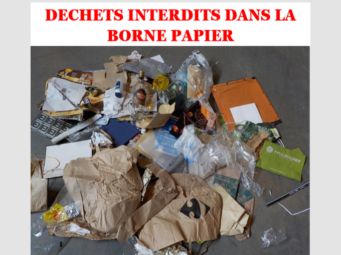 Le tri du papier