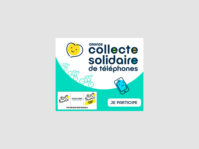 Collecte solidaire des téléphones ecosystem du 5 juin au 30 juillet à la CCBPD et la CCDSV