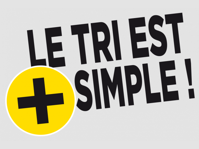 A partir du 1er février le tri est plus simple