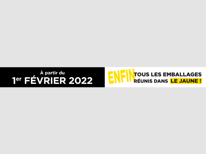 A partir du 1er février le tri est plus simple