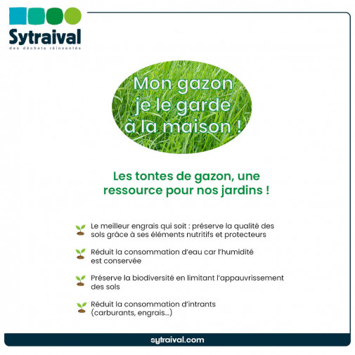 Les tontes de gazon, des ressources pour les jardins !
